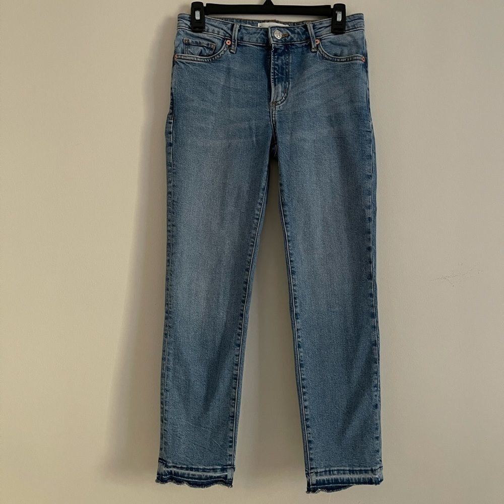 MANGO Crop Slim-Fit Grace Jeans